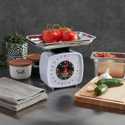 Mechanical Kitchen Scale with Tray