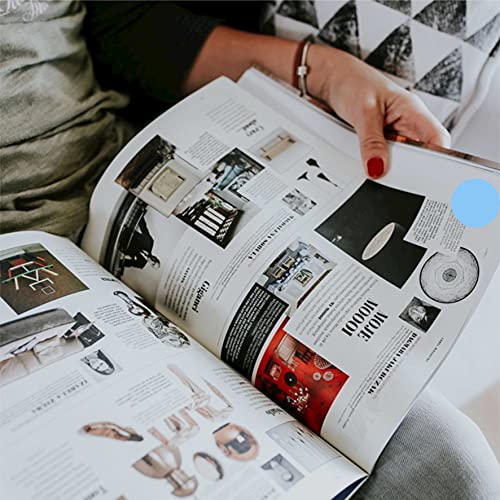 1" Light Blue Dots Round Color Coding Label,1000 Stickers in Dispenser Box - color: Light Blue, size: 1 Roll-1000PCS