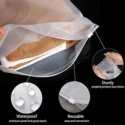 30PCS Travel Storage Bags, 3 Sizes - color: 3 sizes, size: 10x14",14x18",16x20"(10 pcs per size)