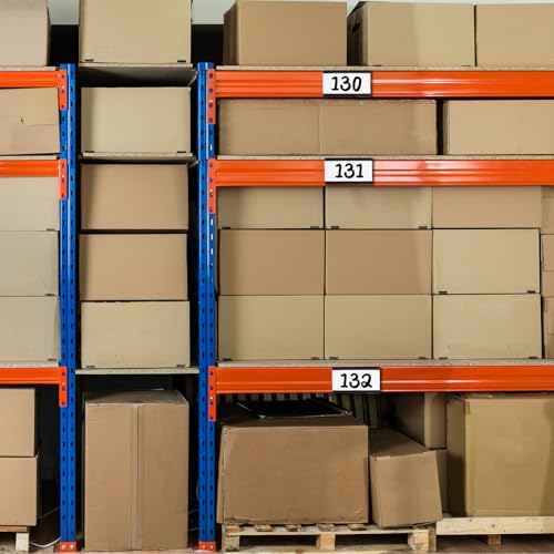 40pcs Magnetic 'C' Channel Label Holders 1x2in - color: 1 X 2 Inch