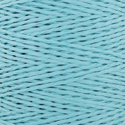 Raffia Yarn for Crochet Raffia Ribbon for Gift Wrapping 2mm X 328 Yards Raffia String Paper Ribbon Yarn for Sun Hat Beach Bag Crochet Crafting DIY Crafts - color: G36 Light Blue Se
