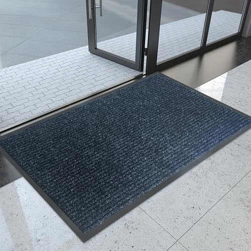 Front Door Mat, 3'x4'Indoor Outdoor Welcome Commercial Floor Mats - size: 36"x48"