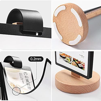 Multi-Page flip Sign Holder (100*200mm/3.94×7.87 inches) - color: 100*200mm/3.94×7.87 inches