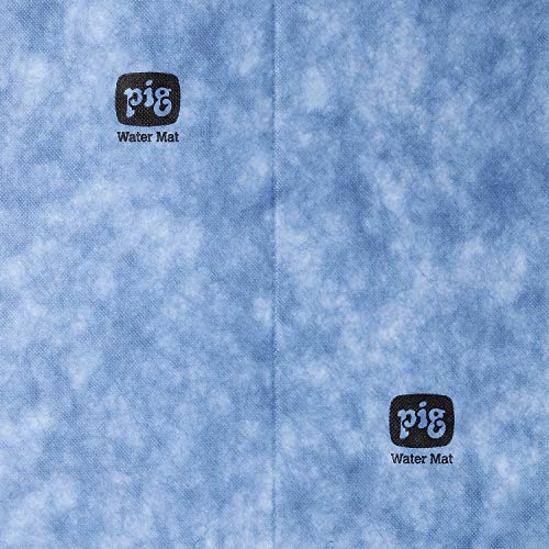 PIG Water Absorbing Kit - Absorbs Up to 16 Gallons per kit - Blue and Gray - PM50501 - size: 16-Gallon Absorbency