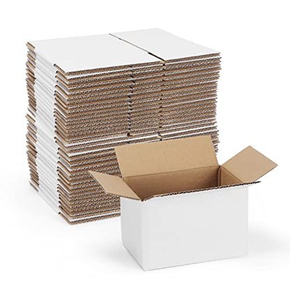 40 Pack Small Shipping Boxes 6x4x4 Inches - size: 6x4x4