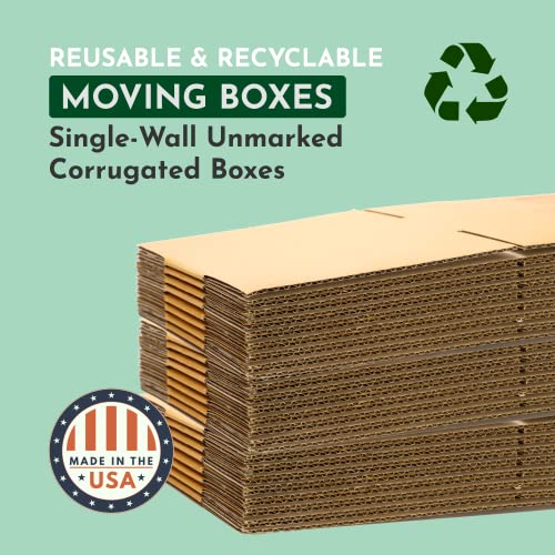 Boxes Fast Small Business Packaging, Shipping Box 26 x 6 x 20, 10 Bulk | Cardboard, Gift, Storage, Large, Single Wall Corrugated Boxes, 26x6x20 26620