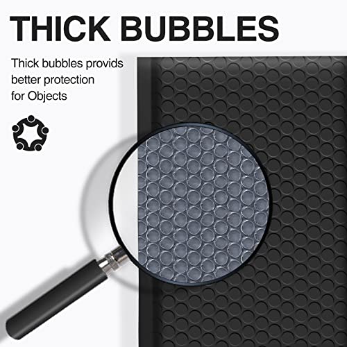 UCGOU Bubble Mailers 8.5x12" 40 Pack Usable Size 8.5x11" Black Shipping Bag - color: Black, size: 8.5x12" 40PC