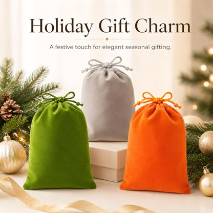 Velvet Drawstring Bags 5x7, 20 Pack Colorful Gift Pouches for Favors - color: Velvet (Pack of 20)