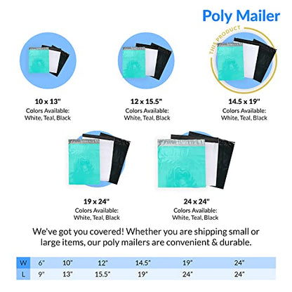 Reli. Poly Mailers 14.5x19" | 220 Count | Self-Sealing Shipping Envelopes