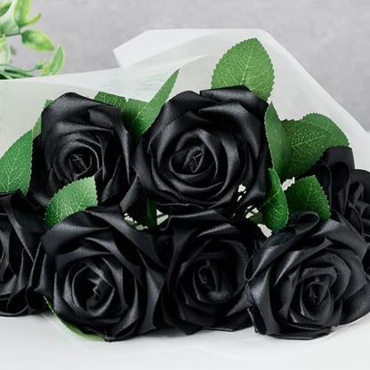 Mauproy Black Satin Ribbon, 1-1/2 Inch, 50 Yards - color: Black