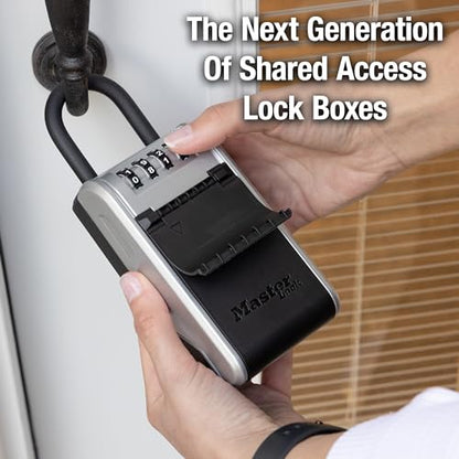 Master Lock High Capacity Key Lockbox, Combination Dial, Removable Shackle - size: 1 Pack, style: Removable Shackle