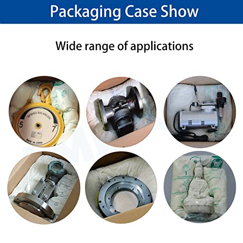 Expanding Foam Packaging Expanding Packing Foam for PC, Fragile & Irregular Valuables Items, Electronics, Ceramics, 14"x16" Expandable Packing Foam for Shipping & Moving #10 (8 PACK) - size: #10-8 PACK