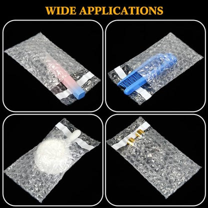 Perkoop Bubble Bags Double Bubble Pouches, 3.15 x 4 Inch, 120 Pcs - size: 3.15 x 4 Inch