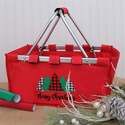 ThreadArt Collapsible Market Basket, Natural - color: Natural