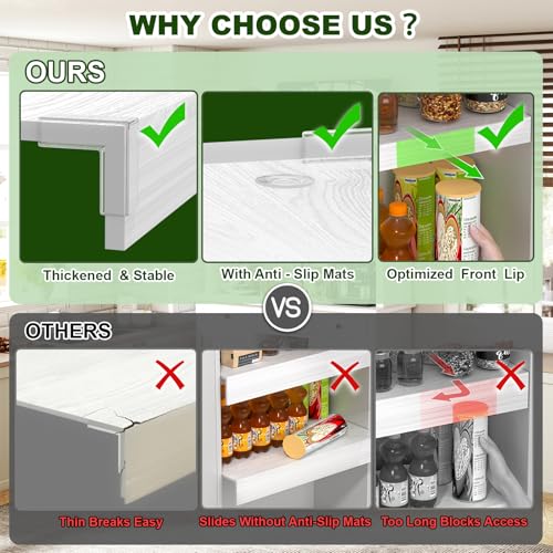 Wire Shelf Cover, PVC Wire Rack Covers for Pantry 28" W X 16" D - color: White, size: 28" W X 16" D