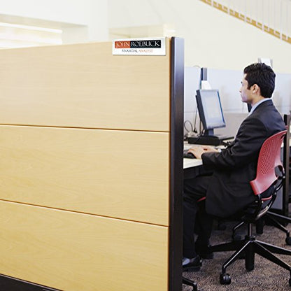 Source One Cubical Name Plate - color: Name Plate, size: 2 Inch Hook