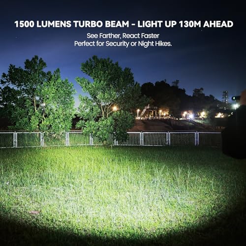 ML70 Rechargeable Penlight for Outdoor, 1500LM LED Tactical Flashlight