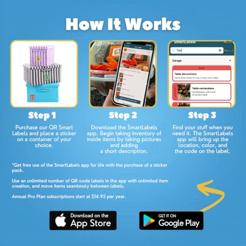 SmartLabels - Mini 1.5" QR Code Labels for Storage, Organization, & Moving - style: Mini