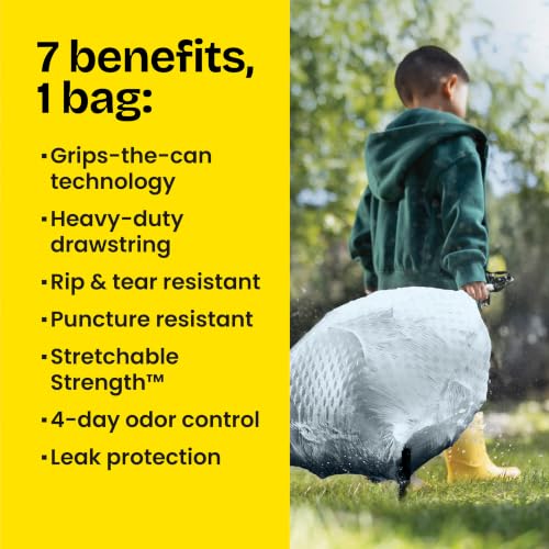 Glad ForceFlex Tall Kitchen Trash Bags, 13 Gal, Gain Lavender with Febreze, 110 Ct (Pack May Vary) - size: 110 Count (Pack of 1)