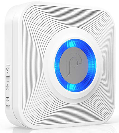 Fosmon WaveLink Wireless Door Chime Add On Receiver, No Sensor, White - style: 1 Receiver