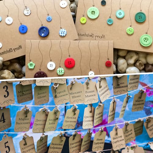 25 Sheets Brown Cardstock 8.5 x 11, 92lb/250gsm Kraft Card Stock Paper