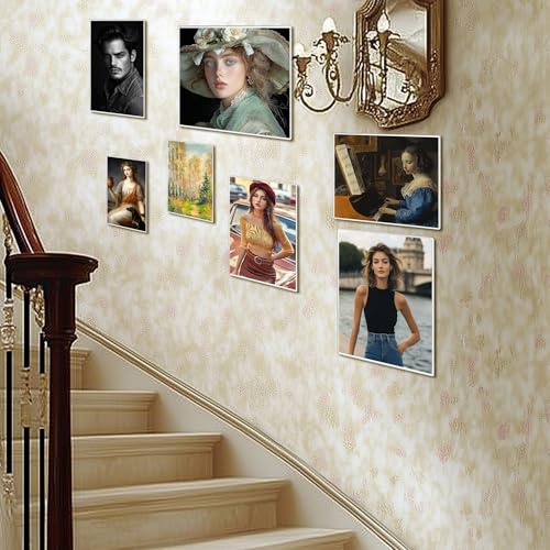 4 x 6 Acrylic Picture Frame, Horizontal/Vertical Clear Photo Frame for Wall with Tape, No Drilling Floating Hanging Frameless Picture Frame, Wall Mount Sign Holder for Home, School, Office - size: 1 Pack 4 x 6 Inches