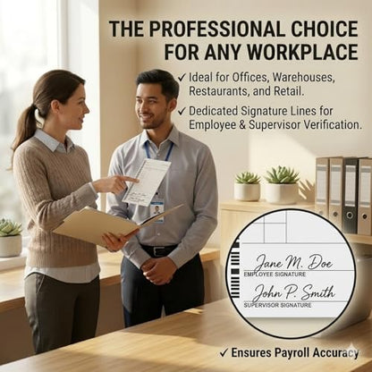 600 44100-10 Weekly Time Cards, Compatible with Pyramid 4000 & 5000 Series