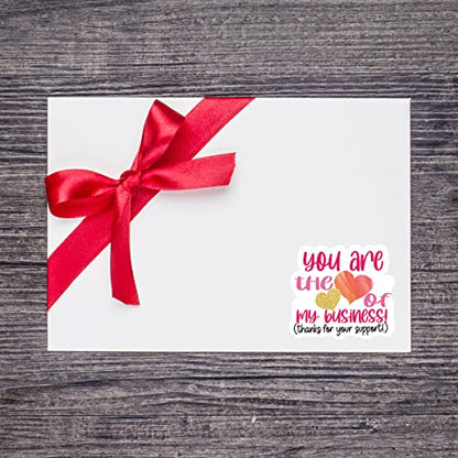 You are The Love of My Business Stickers,Thank You Sticker for Small Business Mail Envelopes Shipping Package Packing 500 Labels Per Roll - color: You Are the Love of My Business