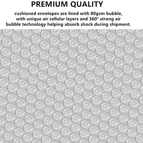 Bubble Mailers 4x6 Inch 12 Pack Small Padded Envelopes Bags (Black) - color: Black