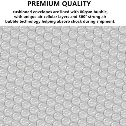 Bubble Mailers 4x6 Inch 50 Pack Small Padded Envelopes Bags (Black) - color: Black, size: 4X6 Inches