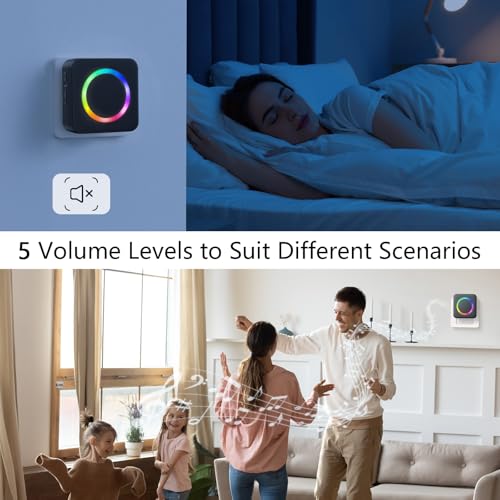 Wireless Doorbell Chime - Compatible with Blink Video Doorbell and Blink Video Doorbell (2nd Gen) (1 Video Doorbell Extender 1 Receiver）