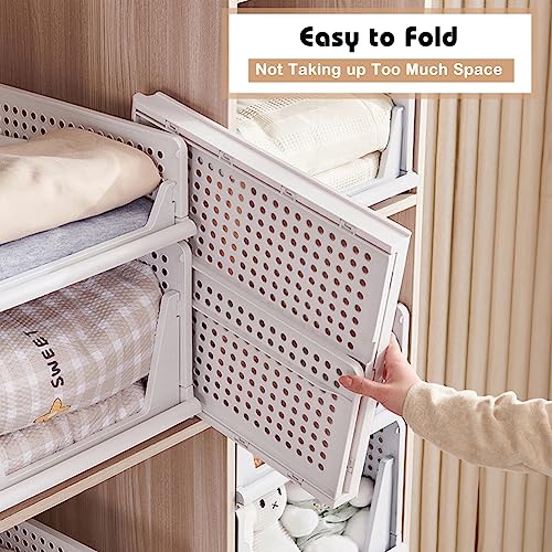 yazi 5XL Stackable Plastic Closet Storage Baskets - size: 5XL