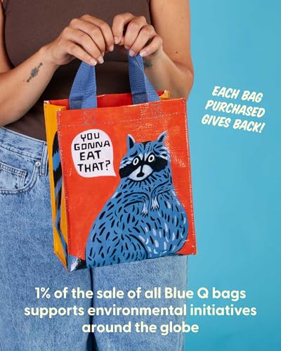 Blue Q Handy Tote Bag - Funny Reycled & Reusable Tote Bag - color: You Gonna Eat That