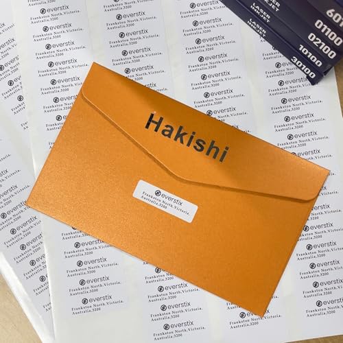 1/2" x 1-3/4", 25 Sheets, 2000 Return Address Labels for Laser & Inkjet Printers, Letter Size - size: 25 sheets