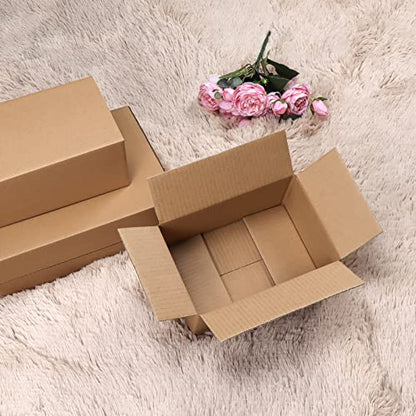 CRUGLA 9x6x4 Shipping Boxes for Small Business, Cardboard Corrugated Mailing Packaging Box, 25 Packs - size: 9x6x4 Inch 25 Pack