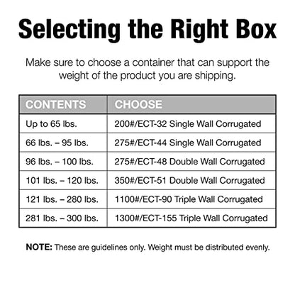 TAPE LOGIC 24x18x12 Corrugated Boxes, Large, 24L x 18W x 12H, Pack of 10 | Shipping, Packaging, Moving, Storage Box for Home or Business, Strong Wholesale Bulk Boxes