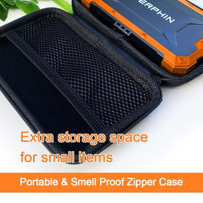 Pocket Scale, Dual Powered, Precision Gram Scale with Zipper Case - color: Orange