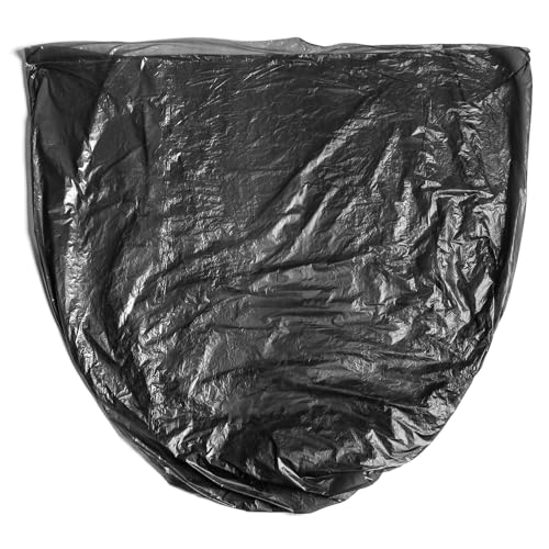 Aluf Plastics 33 Gal Black Trash Bags, 16 Micron (EQ.), 33" x 40" - color: Black, style: 33 Gal, 16 Micron Equiv, 250 Count