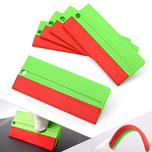 5-Inch Big Buffer Felt Squeegee for Vinyl, Sensitive Materials Wrap Tool