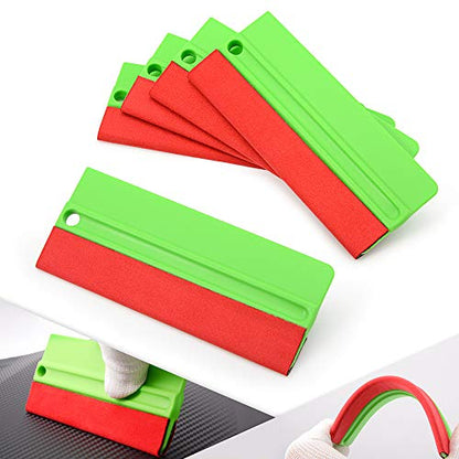 5-Inch Big Buffer Felt Squeegee for Vinyl, Sensitive Materials Wrap Tool