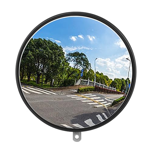 12" Acrylic Convex Security Mirror, Wide Angle Indoor Outdoor