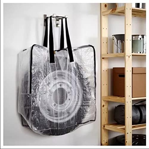Ikea DIMPA 3 pcs Extra Large Storage Bag, Clear Heavy Duty Bags, Moth and Moisture Protection Storage Bags