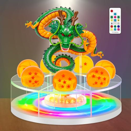Shenlong Acrylic Shelf and Shelf, for Business Halloween Christmas Holiday and Birthday Home Decoration (15cm, Does not Include Dragons and Beads) - size: 16cm