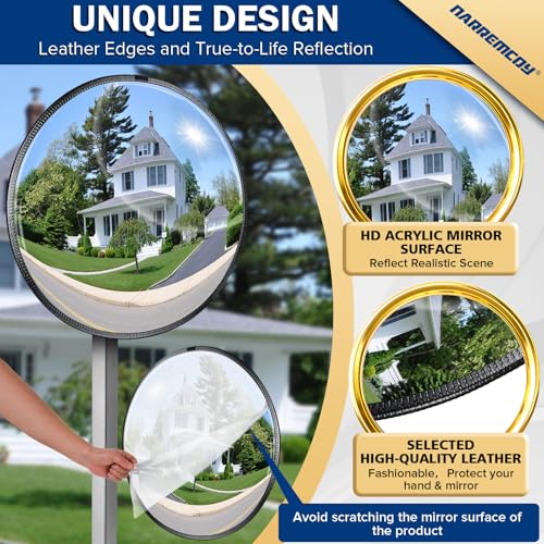 20" HD Acrylic Convex Mirror - size: 20IN
