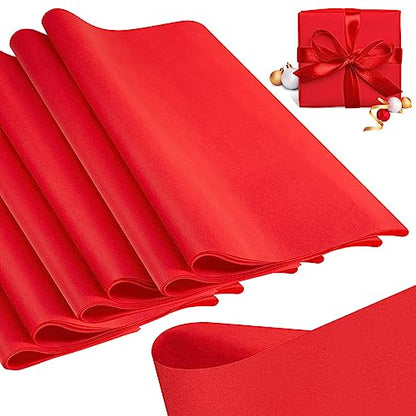 500 Sheet Red Tissue Paper Bulk 15 x 20 Inch for Christmas Wedding Gift Bag - color: Red, size: 15 x 20 Inch