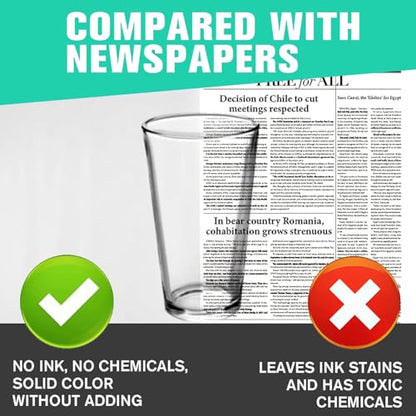 110 Sheets Large Packing Paper for Moving Supplies 24x24 Inch Newsprint Packaging Paper for Wrapping Shipping Fragile Items - size: 110sheet