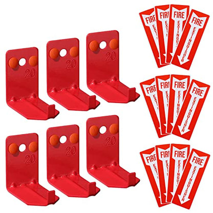 Taobary Fire Extinguisher Wall Mount Hook Bracket, 2 Pack, 20 lb - style: 20 lb