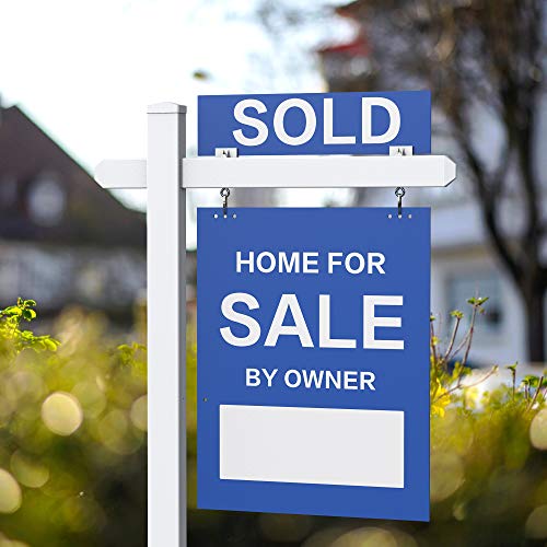 20 Pcs Real Estate Sign Clips, Sign Rider Clips for Hanging Signs