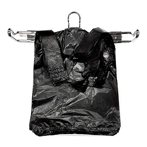 Wall Mount Plastic Grocery Bag Holder/Dispenser - T-Shirt Bag Rack - Includes Screws, 10 Pack - size: 10 Pack