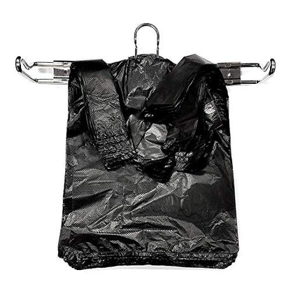 Wall Mount Plastic Grocery Bag Holder/Dispenser - T-Shirt Bag Rack - Includes Screws, 10 Pack - size: 10 Pack